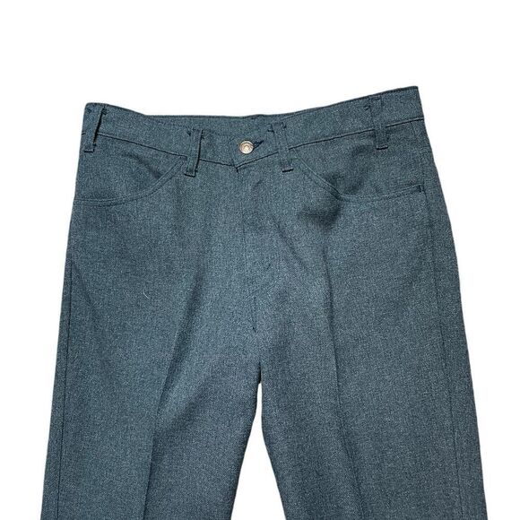 Vintage Levi's Bootcut Pants Blue Size 33 - Picture 3 of 8